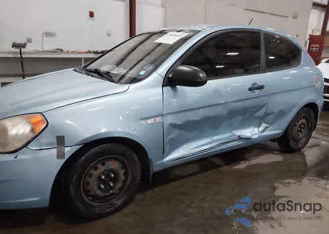 2008 Hyundai Accent Gs from USA, damaged, VIN KMHCM36C88U064372